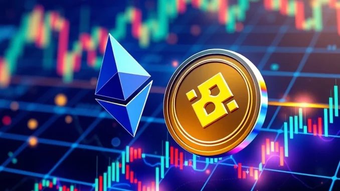 Ethereum and BNB surging in a dynamic crypto market