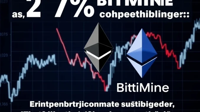Ethereum news: BitMine shares plunge amid strategy doubts
