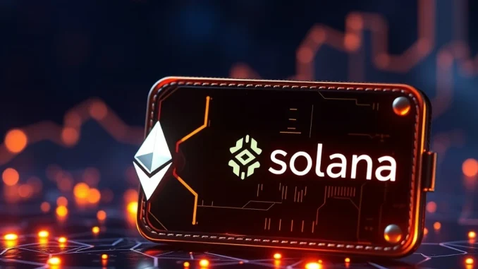 Cold Wallet CWT token with Ethereum and Solana rally in the background