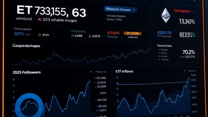 Ethereum price surge and corporate investments driven by ETF momentum