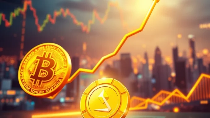 Visualizing the Ethereum News surge, with Bitcoin's resistance battle and the rapid rise of the BitLemons presale in the dynamic crypto market.