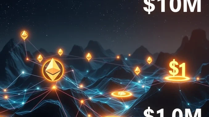 Ethereum news highlights World Liberty Financial's $10M investment in Falcon Finance for stablecoin synergy.