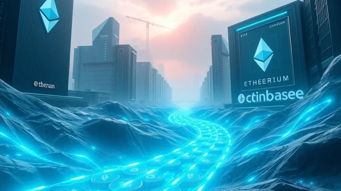 Strategic Ethereum transfer by Galaxy Digital and Cumberland to Coinbase