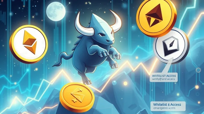 Ethereum News Today: MoonBull's Whitelist Sparks Meme Coin Frenzy as FLOKI Targets 5X Surge and Neiro Volume Soars 71% Ethereum news featuring MoonBull, FLOKI, and Neiro meme coins surging in the crypto market.