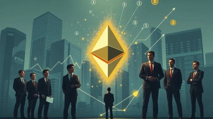 Joseph Chalom, a BlackRock veteran, joins SharpLink, symbolizing a significant boost in Ethereum holdings and the growing trend of institutional adoption in crypto.