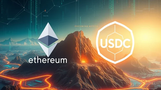 Ethereum and USDC token burn amid regulatory changes