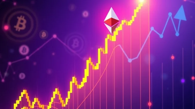 Ethereum Price Explodes: ETH Breakout Confirmed, Eyes Astounding $6K Target A dynamic chart illustrating the confirmed Ethereum price breakout, with ETH poised to potentially reach the $6,000 target.