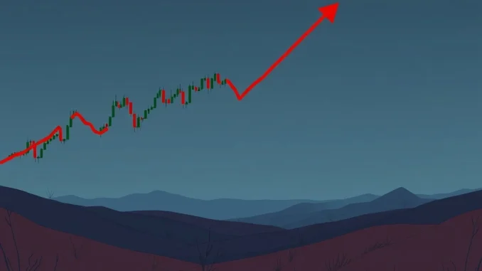 Chart showing Ethereum price falling below a crucial Tom Lee trendline, indicating bearish ETH price movement.