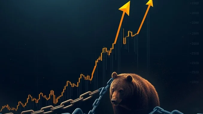 Ethereum News: *Warning* ETH Price Surge Triggers $160M Short Liquidations, Signaling Bearish Caution A volatile Ethereum (ETH) price chart illustrating a significant surge followed by a cautionary signal, representing the recent short liquidations and potential bearish sentiment in the crypto market.