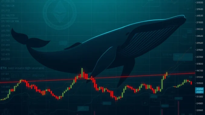 A crypto whale strategically opens a massive Ethereum short position, impacting ETH market sentiment with a high-leverage trade.