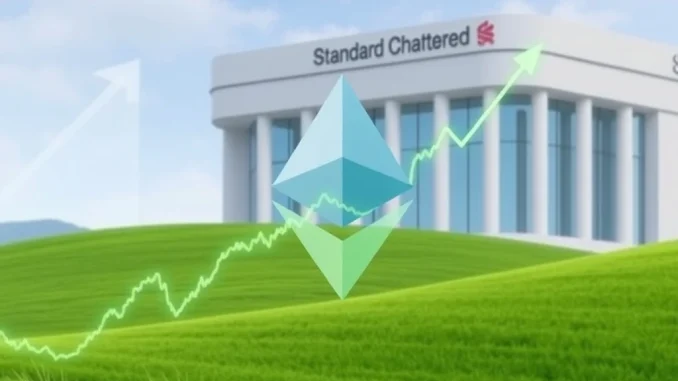 Standard Chartered's analysis suggests Ethereum is an undervalued crypto investment.