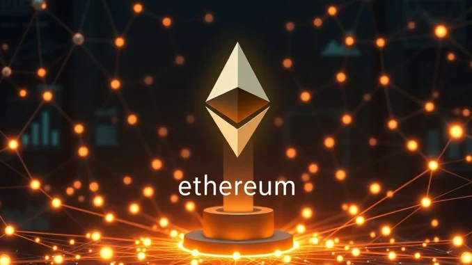 Ethereum: Unwavering 10-Year Uptime Fuels Exploding Treasury Adoption Ethereum network's unwavering stability and growth, representing its perfect uptime and increasing treasury adoption.