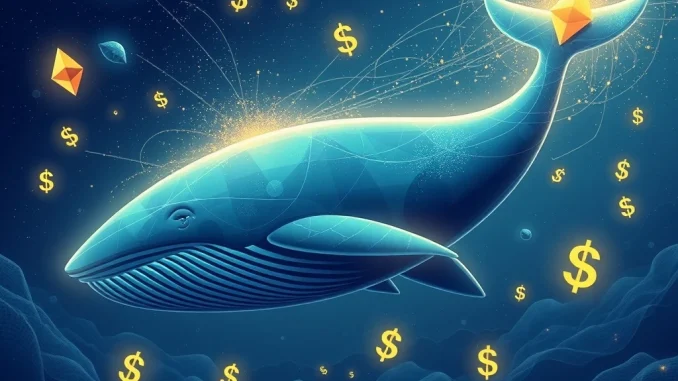 Ethereum Whale Cashes Out: $110M ETH Sale Nets $30.45M Profit Ethereum whale trading massive ETH holdings for millions in profit
