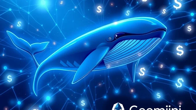 Ethereum whale transferring millions to Gemini exchange after years of dormancy
