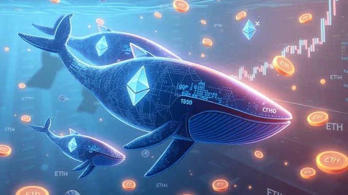 Ethereum News: Whales Amass $2.89 Billion in ETH – Is a Major Price Surge Coming? Ethereum whales accumulating ETH amid rising cryptocurrency market prices