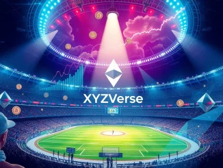 A visual representation of the XYZVerse presale success, showing impressive crypto gains and investor excitement within the Ethereum ecosystem.