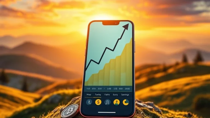 Chart showing eToro's impressive Q2 profit and revenue growth, reflecting its success as a leading crypto investment app.
