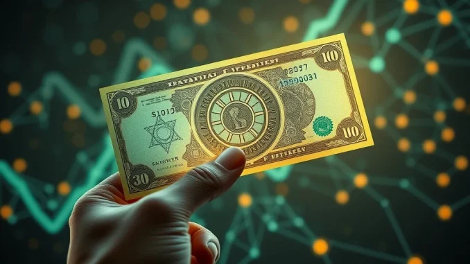 A physical Fastex collectible note, backed by FTN token, symbolizing a new era of physical crypto bridging digital assets with tangible security.