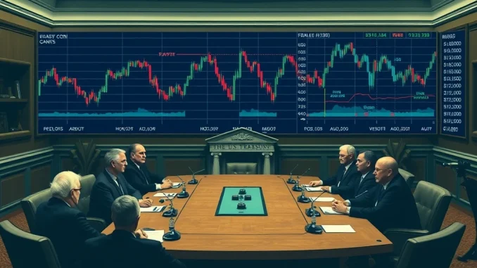 U.S. Treasury officials discussing Fed Chair succession and cryptocurrency markets