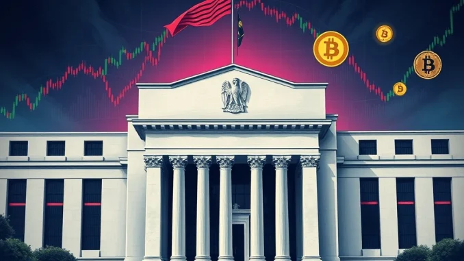 Federal Reserve holds interest rates amid economic uncertainty affecting markets and cryptocurrencies.