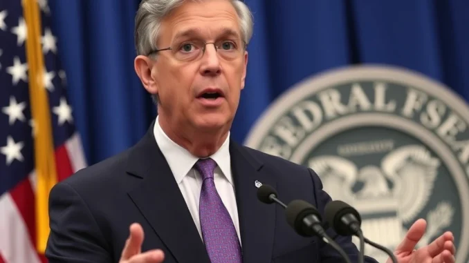 Fed Policy Unshaken: Jerome Powell Confirms Fiscal Decisions Won’t Sway Rate Moves Jerome Powell discussing Fed policy and fiscal decisions impacting crypto markets