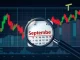 Charts and a calendar indicating potential Fed rate cut in September, reflecting market sentiment and economic outlook.