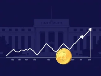 An image depicting the Federal Reserve's steady stance on interest rates, symbolizing market confidence in a prolonged rate hold.