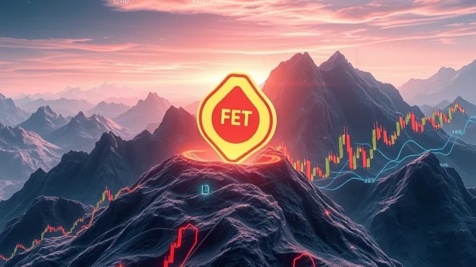 Fetch.AI (FET) breaking out of a descending wedge with bullish momentum