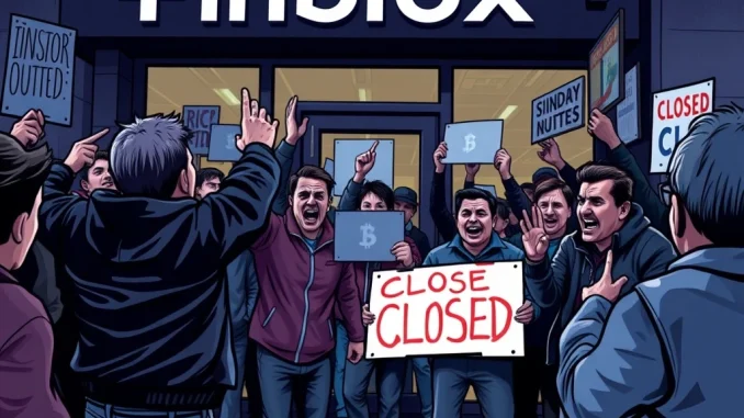 Finblox cryptocurrency platform shutdown sparks investor outrage