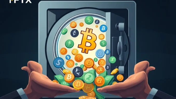 FTX creditors receive a pivotal $1.9 billion payout, symbolizing the ongoing digital asset recovery and financial relief.