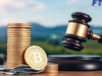 An illustration of money being distributed, symbolizing the $1.9 billion FTX payout to FTX creditors.