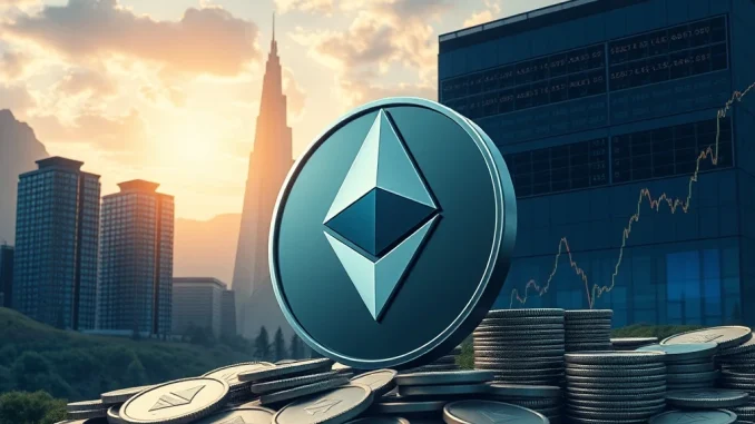 Fundamental Global's strategic $5 billion ETH investment, symbolizing institutional entry into the Ethereum market.