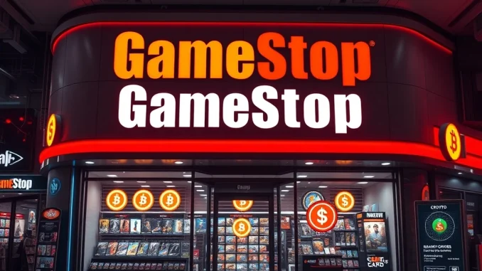 GameStop CEO Ryan Cohen exploring GameStop crypto payments for trading cards, symbolizing a shift towards digital currency adoption.