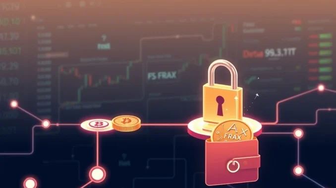 A visual representing the GMX exploiter returning FRAX tokens to the GMX wallet, symbolizing a rare positive turn in crypto security after a hack.