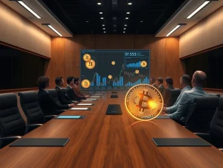 Goobit Group executives overseeing a strategic Bitcoin acquisition, symbolizing their entry into corporate Bitcoin holdings.