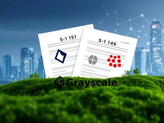 Grayscale ETFs S-1 filing documents for Spot ADA and POL, symbolizing regulatory progress in crypto investment products.
