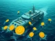 Green Minerals deep-sea mining vessel with Bitcoin Treasury strategy visualization