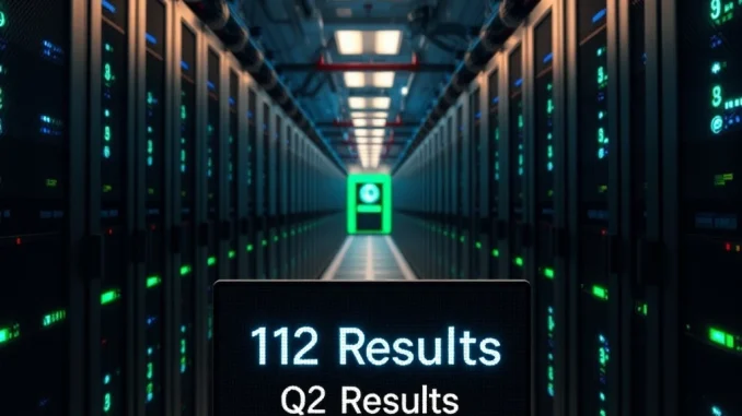 Visualizing Greenidge's Bitcoin mining operations, showcasing their significant 110 BTC production during Q2, highlighting their efficiency.