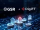 A digital representation of real-world assets being tokenized and traded on a blockchain, symbolizing the GSR DigiFT partnership's new OTC trading service for tokenized RWAs.