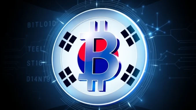 A visual representation of Hashed's strategic crypto trademarks for stablecoins, set against a backdrop symbolizing South Korea's digital asset innovation.