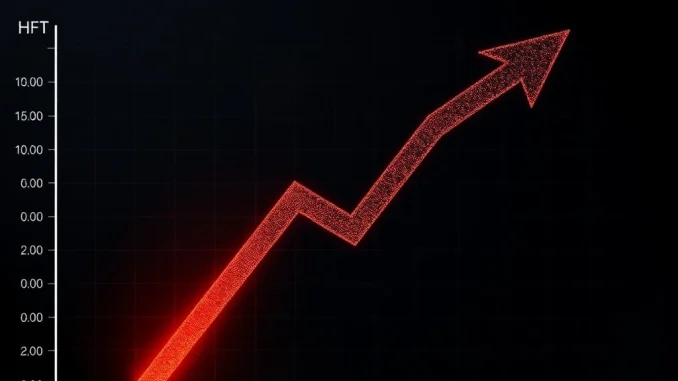 HFT cryptocurrency price crash amid regulatory scrutiny and market panic