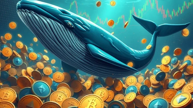 High-leverage whale activity in ETH and BTC with institutional investors in the crypto market.