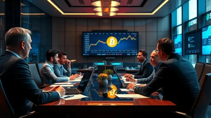 Hilbert Group executives implementing Bitcoin treasury strategy