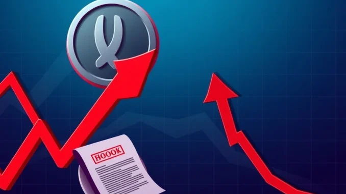 HOOK token price crash amid regulatory scrutiny and market volatility