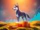 Husky Inu token's impressive crypto funding milestone achieved through its dynamic pricing strategy, symbolizing growth.