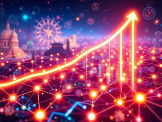 A visual representation of HYPER crypto's explosive growth, highlighting strategic expansion and institutional interest.