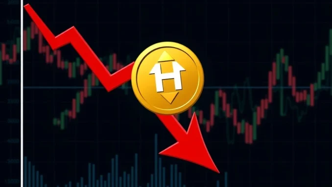 HYPER token price crashing amid market volatility and regulatory scrutiny
