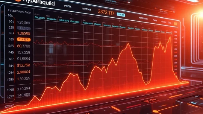 Hyperliquid token price rebound after API outage in DeFi market
