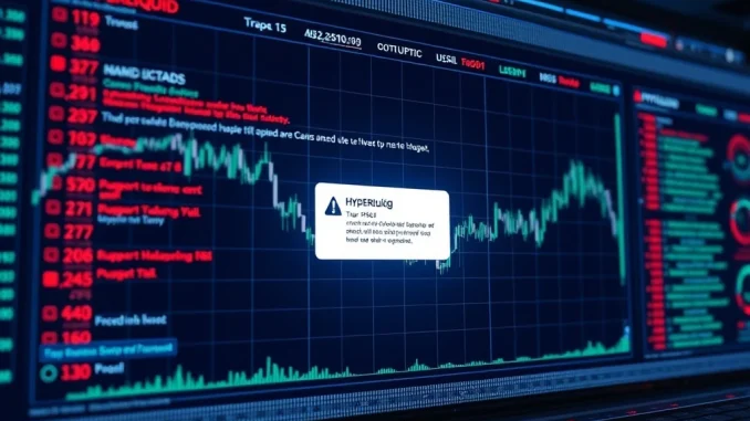 Hyperliquid's system failures disrupt trading during market volatility