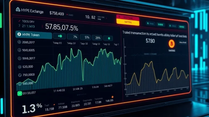 Hyperliquid decentralized exchange experiencing trading delays and HYPE token decline